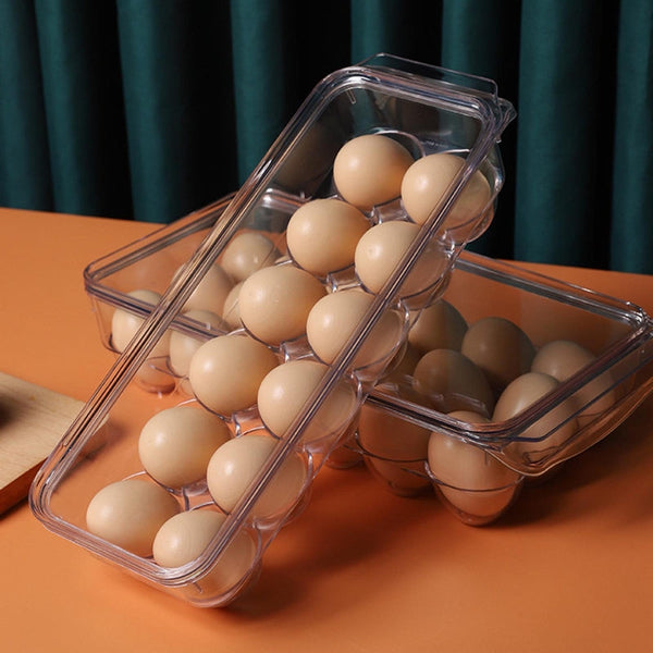 Acrylic Egg Storage Box With Lid